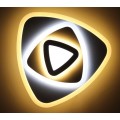 LED ПЛАФОН ТРИАДА С ДИСТАНЦИОННО ЗА ТАВАН ИЛИ СТЕНА